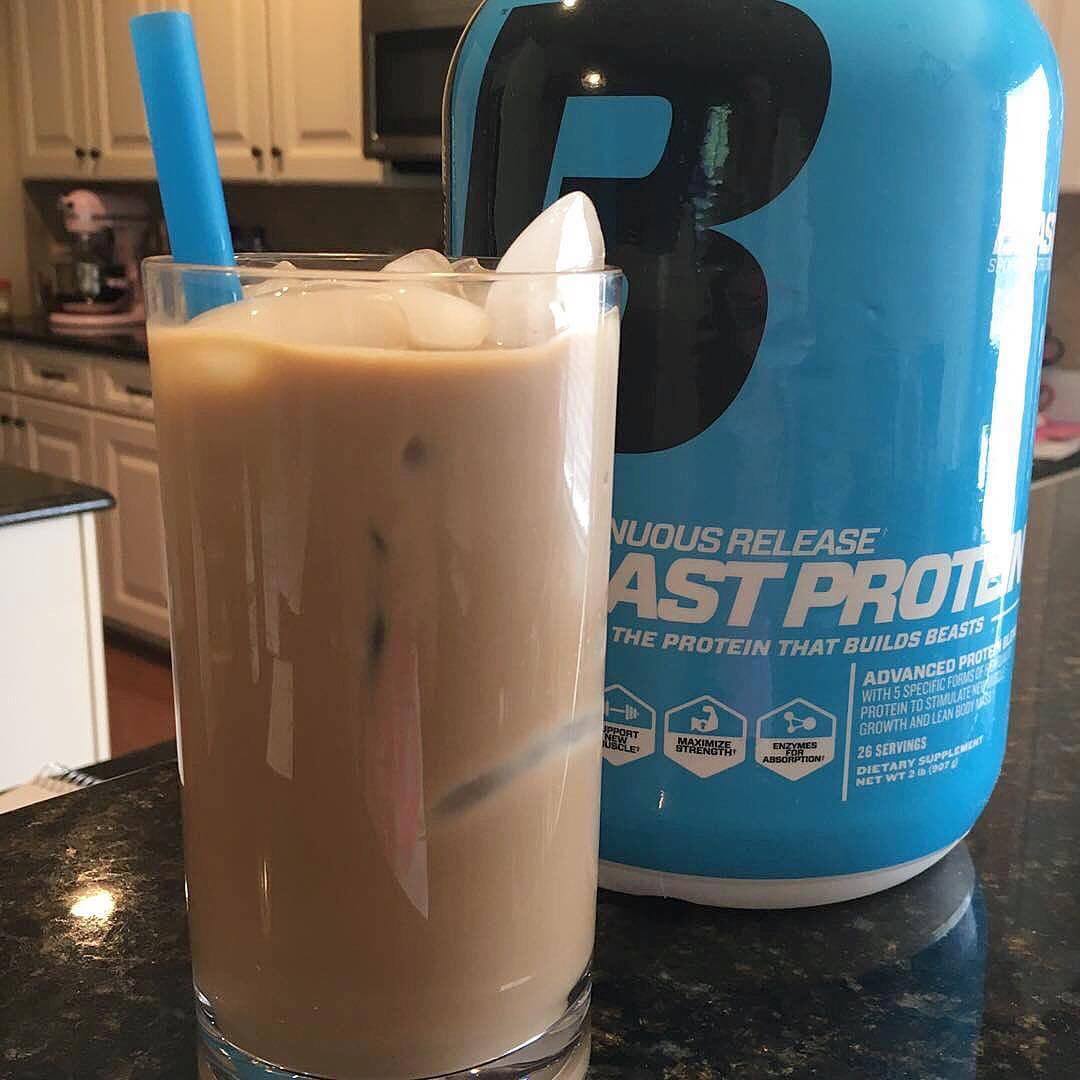 A protein shake always makes for a healthy snack