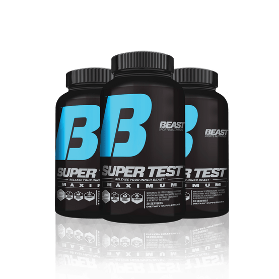 SUPER TEST® MAXIMUM 3 Pack - Beast Sports Nutrition